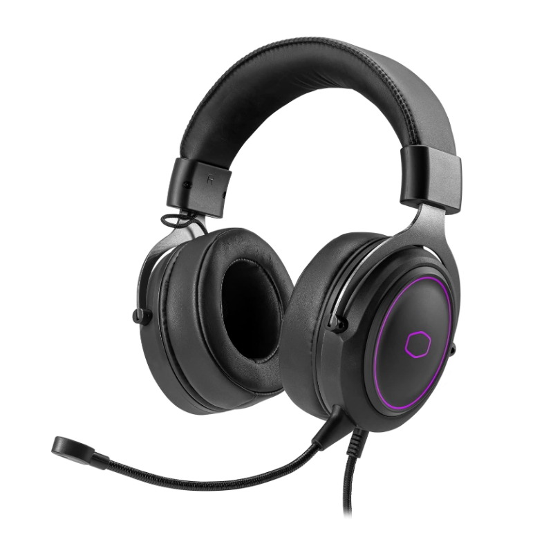 Cooler Master CH331 Gaming Headset with RGB Illumination, Virtual 7.1 Surround Sound, Omnidirectional Mic, and USB Connectivity